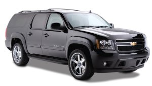 Chevrolet Suburban 2500 Fender Flares - Husky Liners - OE Style - Matte Black - `07-`11